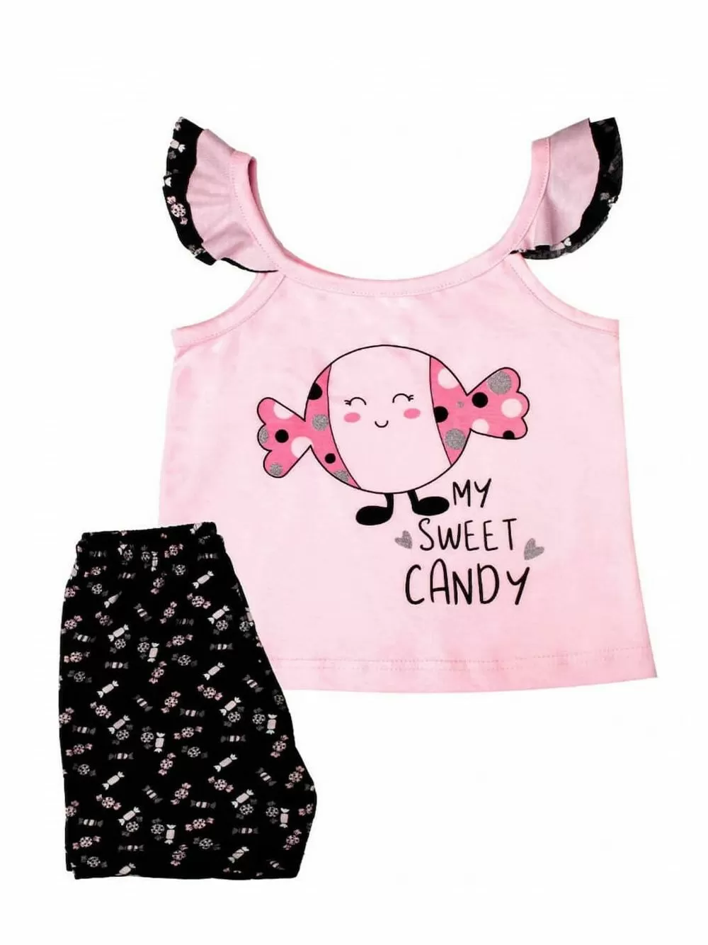 Βρεφική Πυτζάμα MINERVA Sweet Cherry - 100% Αγνό Βαμβάκι 