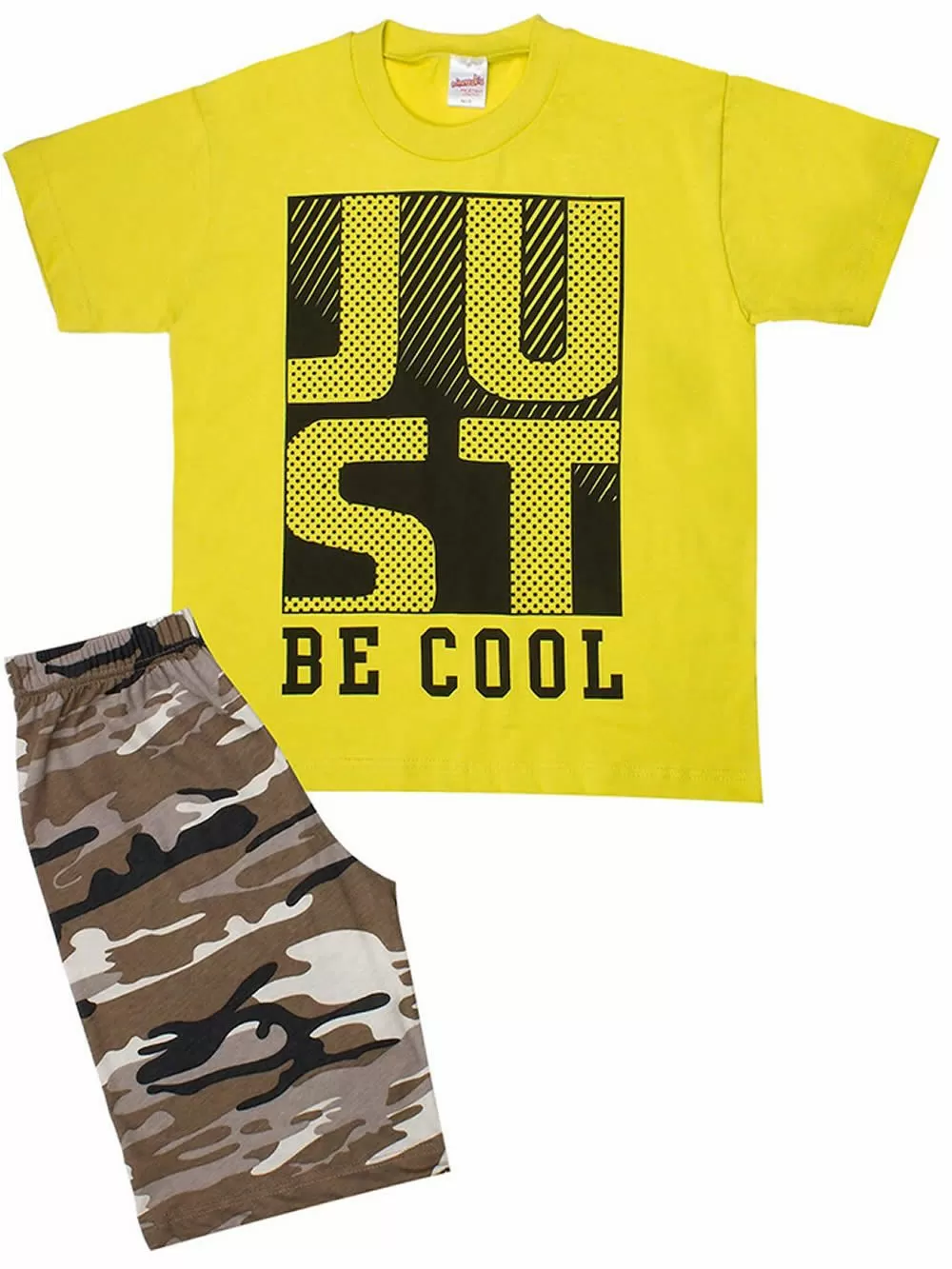 Παιδική Πυτζάμα MINERVA CAMOUFLAGE - 100% Αγνό Βαμβάκι 