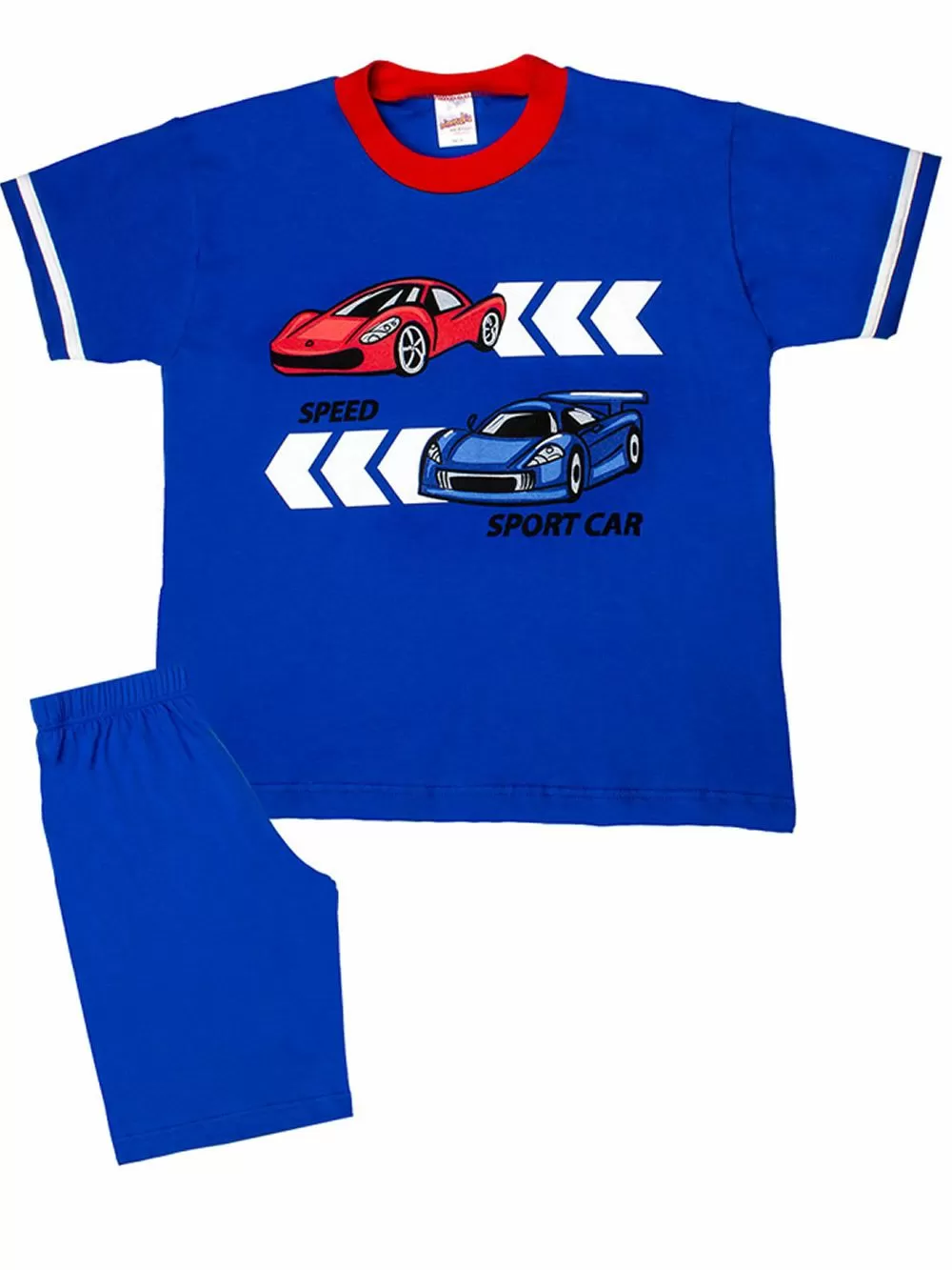 Παιδική Πυτζάμα MINERVA SPORT CAR - 100% Αγνό Βαμβάκι 