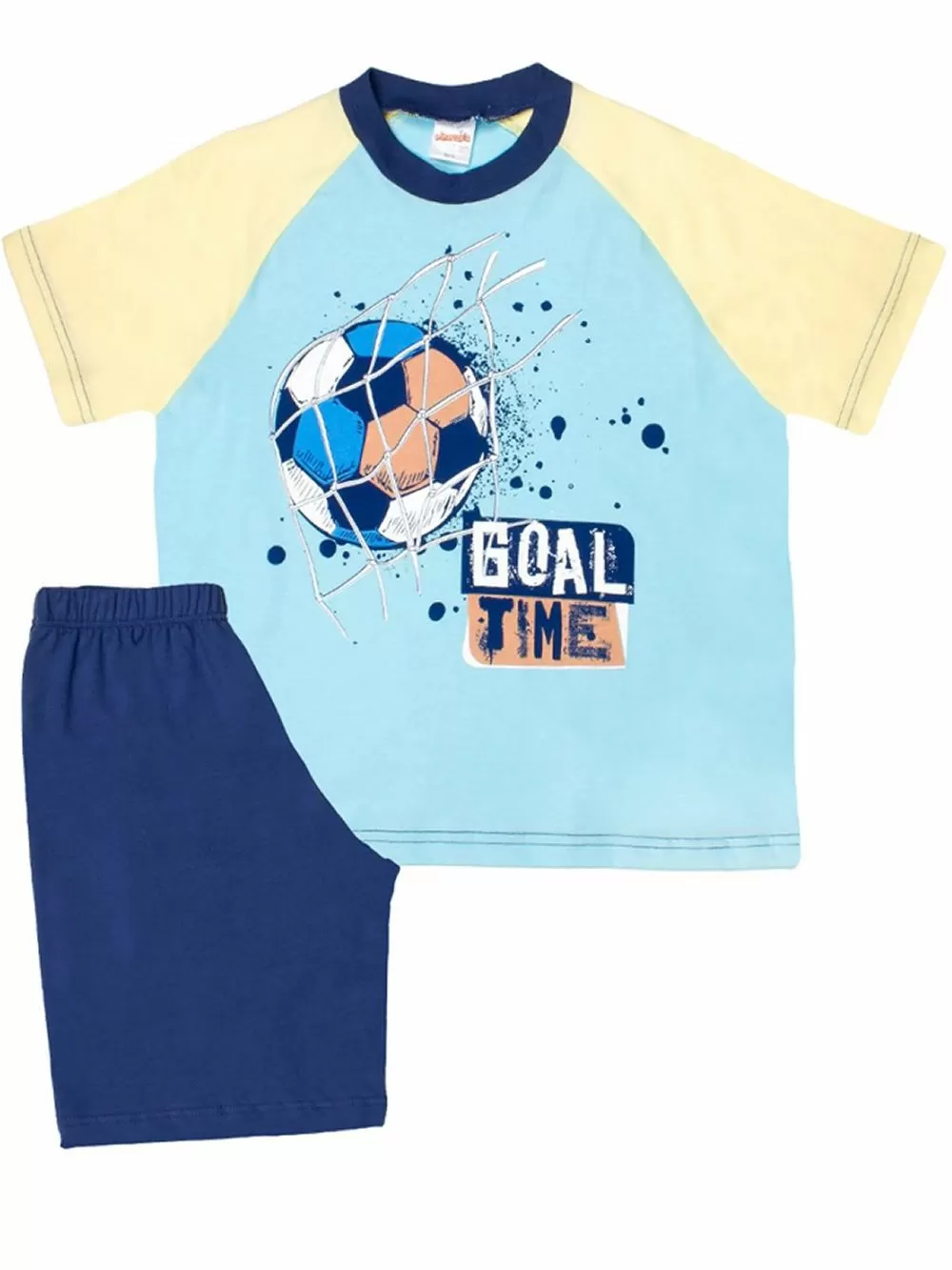 Παιδική Πυτζάμα MINERVA GOAL TIME - 100% Αγνό Βαμβάκι