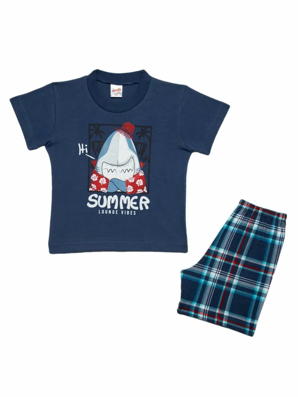 Βρεφική Πυτζάμα MINERVA Summer Vibes - 100% Αγνό Βαμβάκι