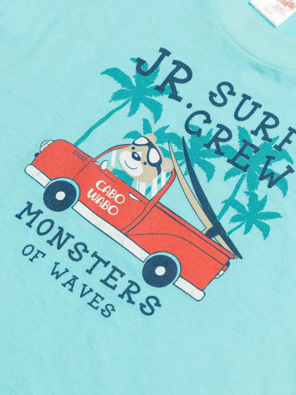 Βρεφική Πυτζάμα MINERVA  Surf Crew - 100% Αγνό Βαμβάκι 