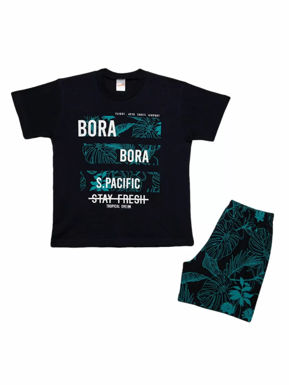 Παιδική Πυτζάμα MINERVA Bora Bora - 100% Αγνό Βαμβάκι 