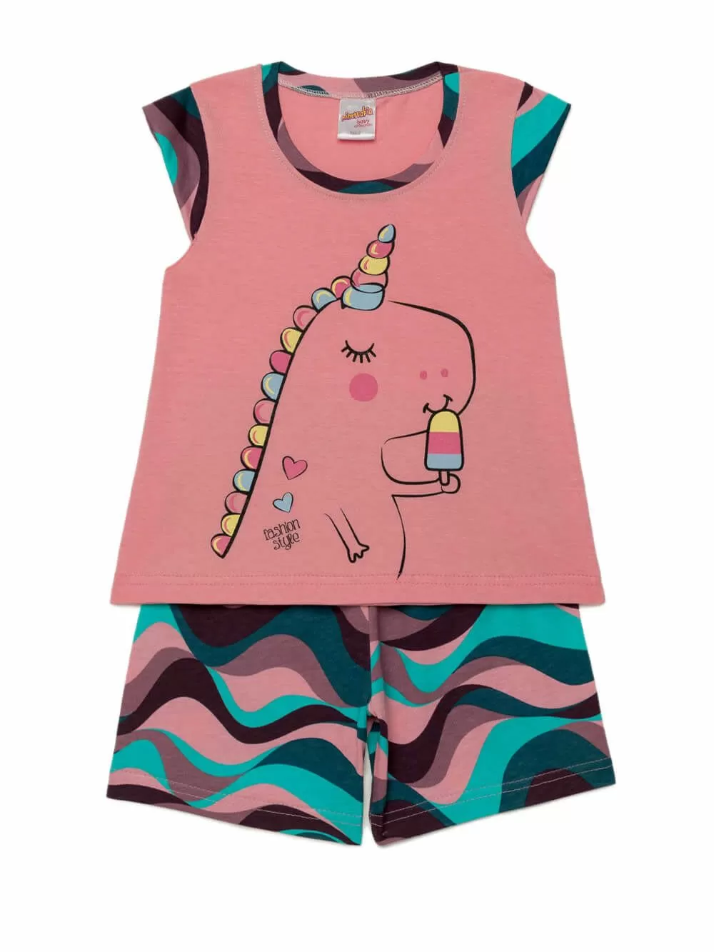 Βρεφική Πυτζάμα MINERVA Hug Me - 100% Αγνό Βαμβάκι 