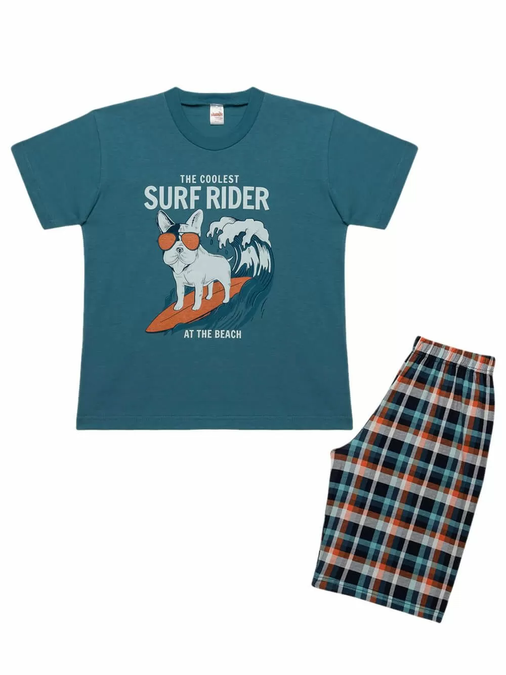 Εφηβική Πυτζάμα MINERVA DOG SURFER - 100% Αγνό Βαμβάκι