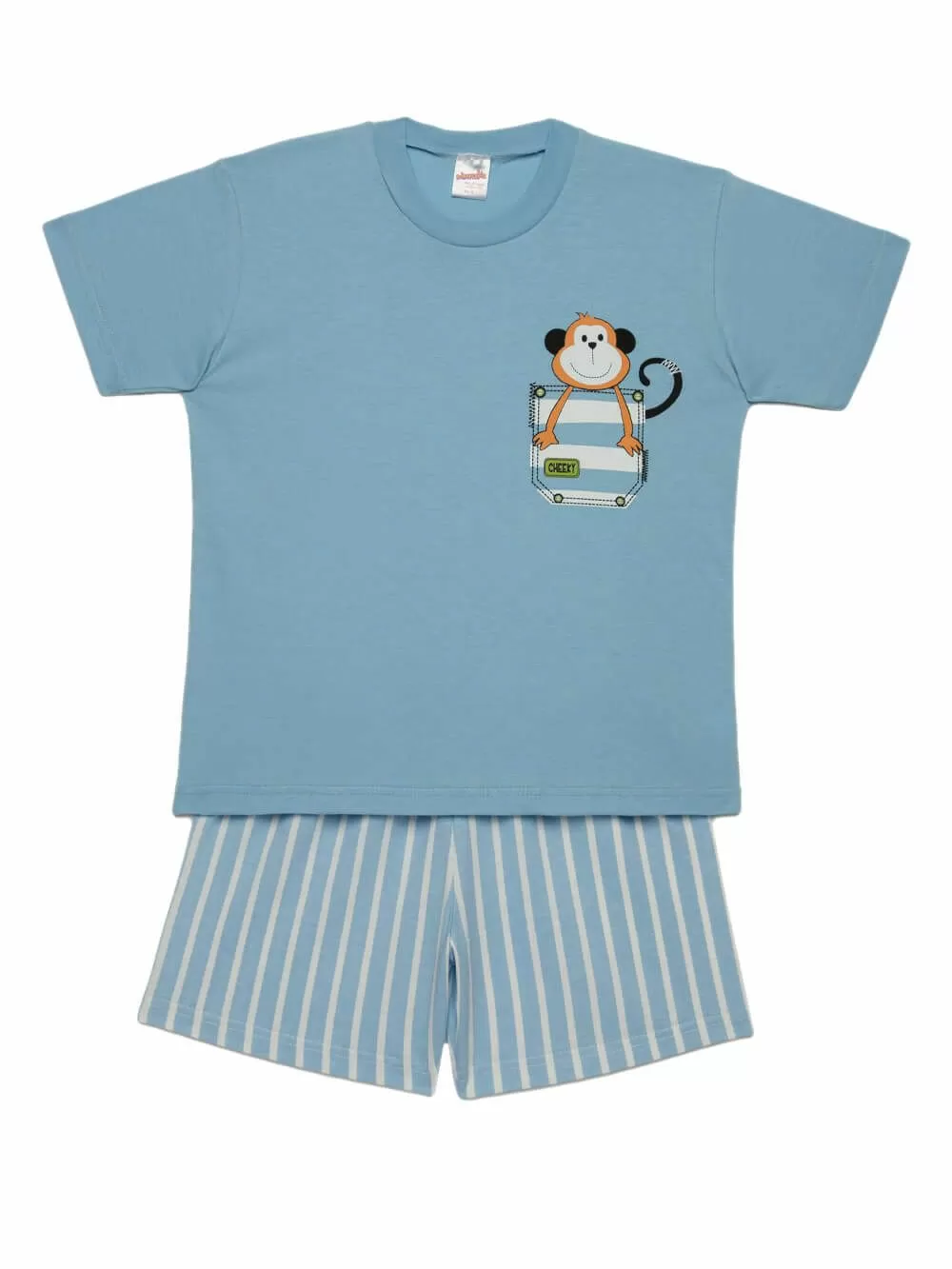 Παιδική Πυτζάμα MINERVA Stripes - 100% Αγνό Βαμβάκι