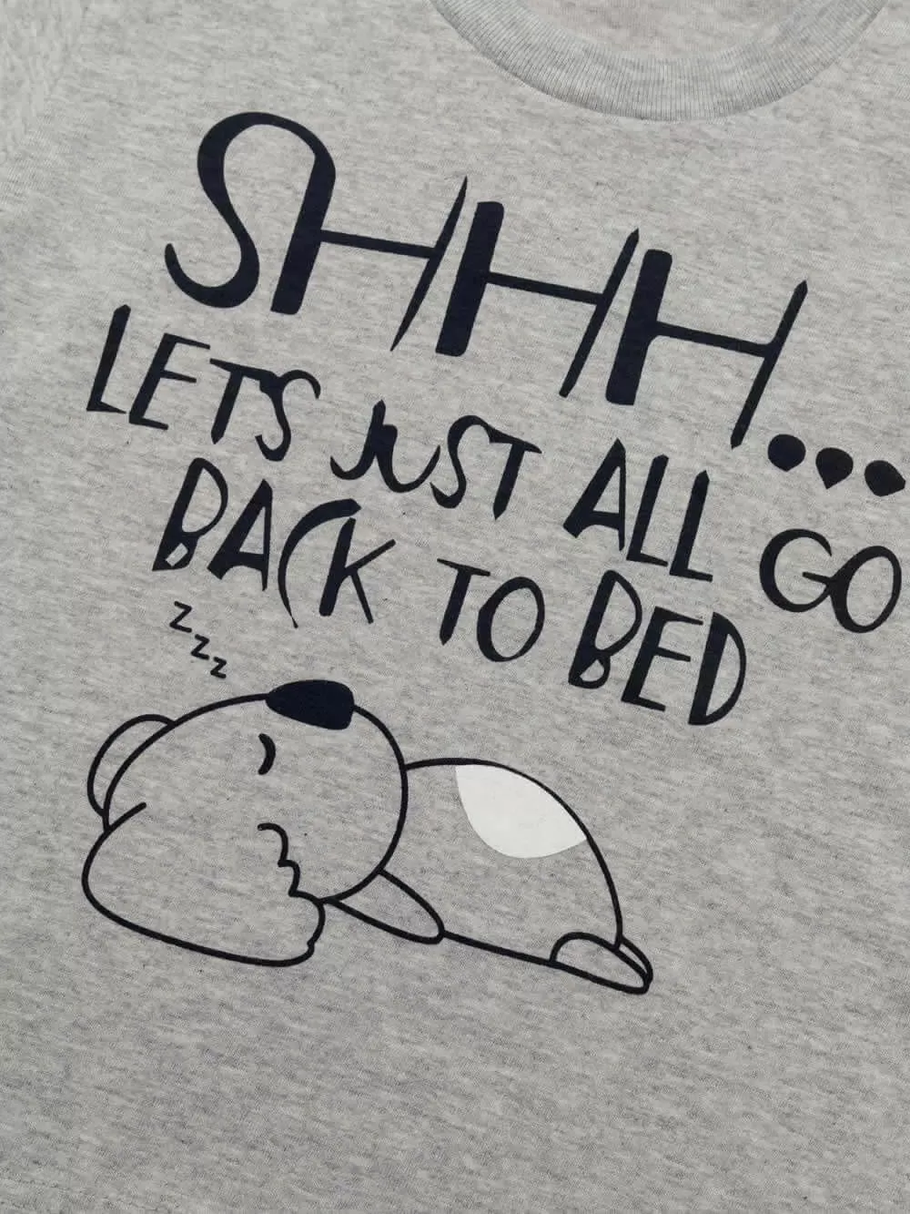 Παιδική Πυτζάμα MINERVA SHHH - 100% Αγνό Βαμβάκι 