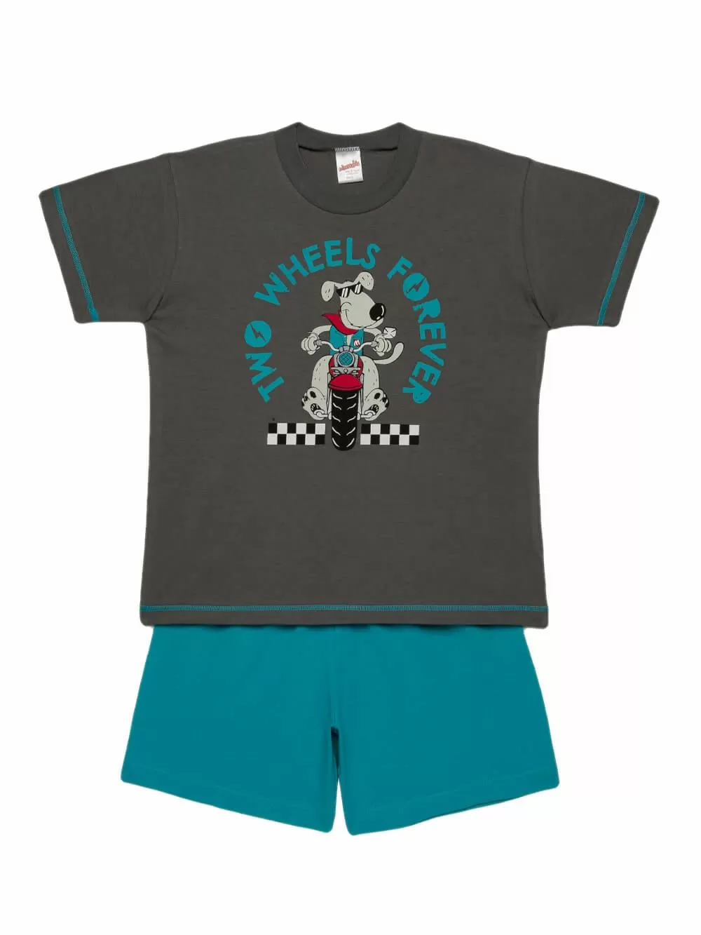 Παιδική Πυτζάμα MINERVA Motorcycle - 100% Αγνό Βαμβάκι 