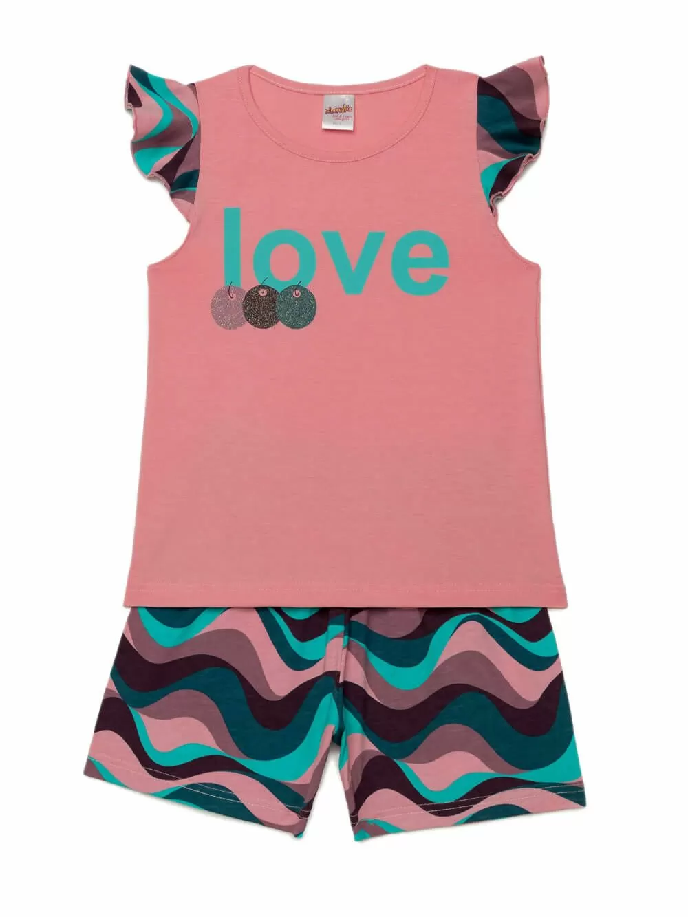 Εφηβική Πυτζάμα MINERVA Love - 100% Αγνό Βαμβάκι