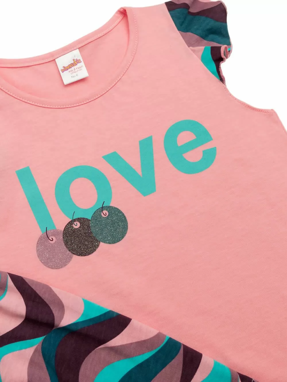 Εφηβική Πυτζάμα MINERVA Love- 100% Αγνό Βαμβάκι 