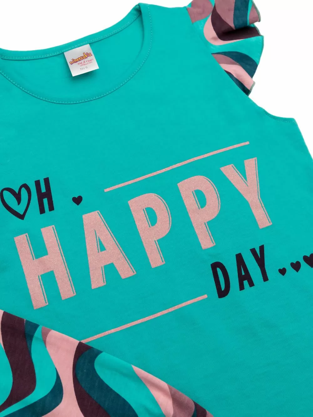 Εφηβική Πυτζάμα MINERVA Happy- 100% Αγνό Βαμβάκι