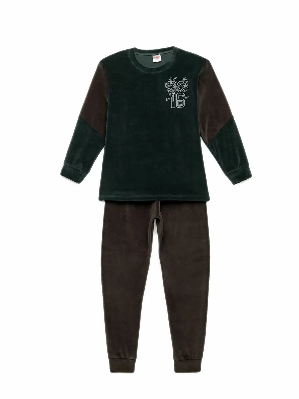 Παιδική Πυτζάμα MINERVA Velvet New York - Απαλό Βελούδο