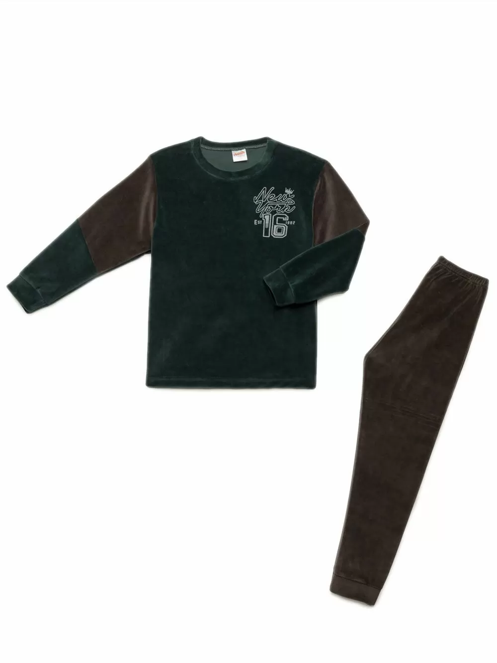 Παιδική Πυτζάμα MINERVA Velvet New York - Απαλό Βελούδο