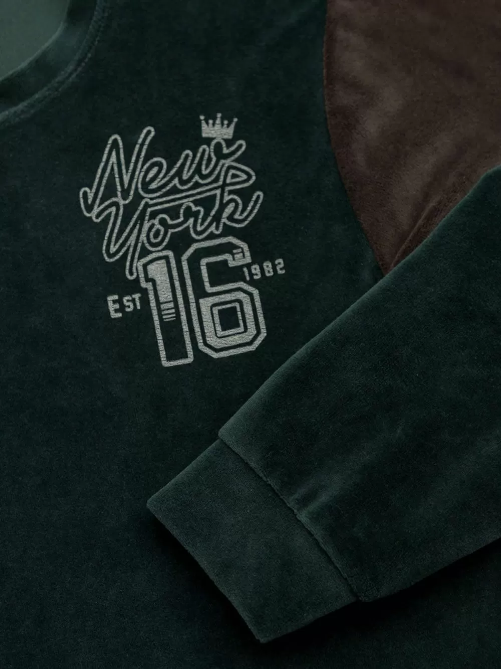 Παιδική Πυτζάμα MINERVA Velvet New York - Απαλό Βελούδο