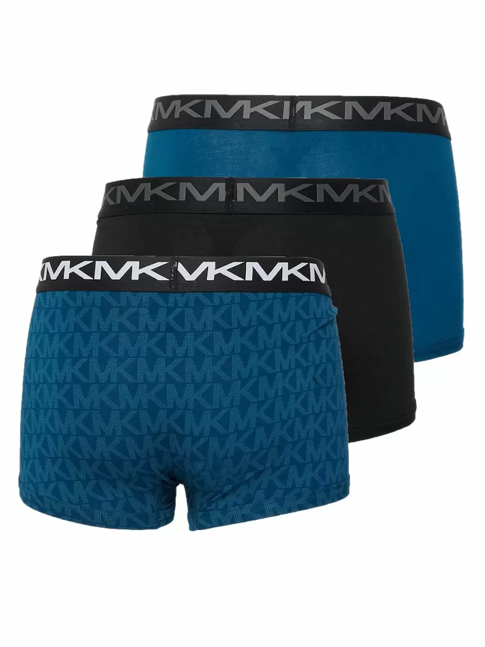 MICHAEL KORS Boxer - Ελαστικό Βαμβάκι - Gibraltar Blue - Πακέτο με 3