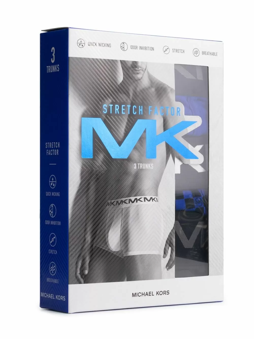 MICHAEL KORS Boxer - Ελαστικό Βαμβάκι -Πακέτο με 3