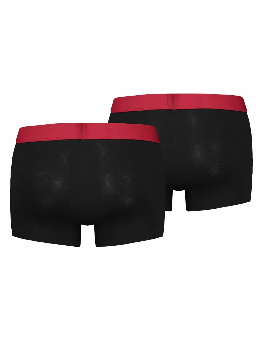 LEVI'S Boxer Trunk - Οργανικό ECO Βαμβάκι - Black/Red - Πακέτο με 2 