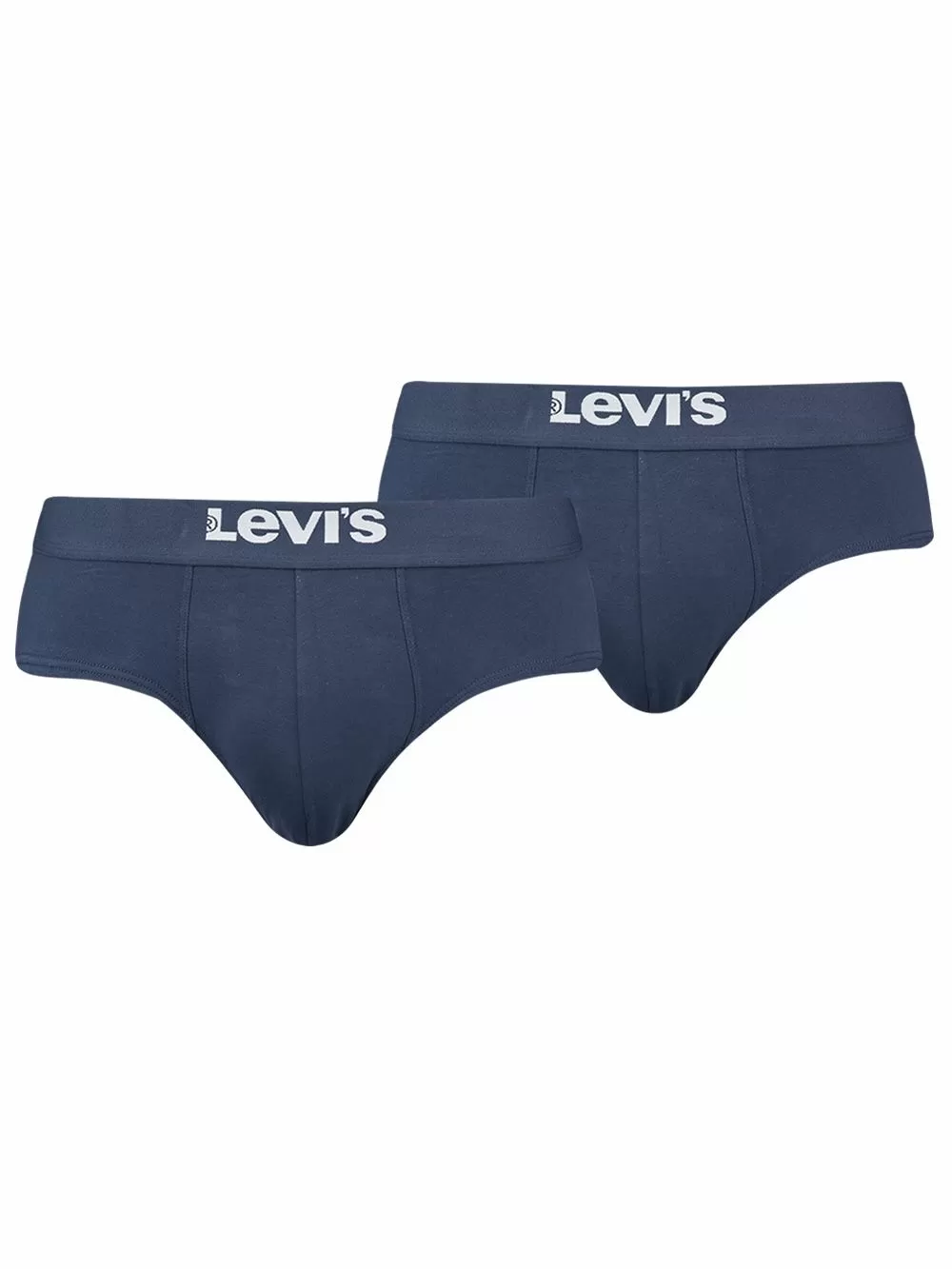 LEVIS Slip Brief - Οργανικό Eco Βαμβάκι - Navy - Πακέτο με 2