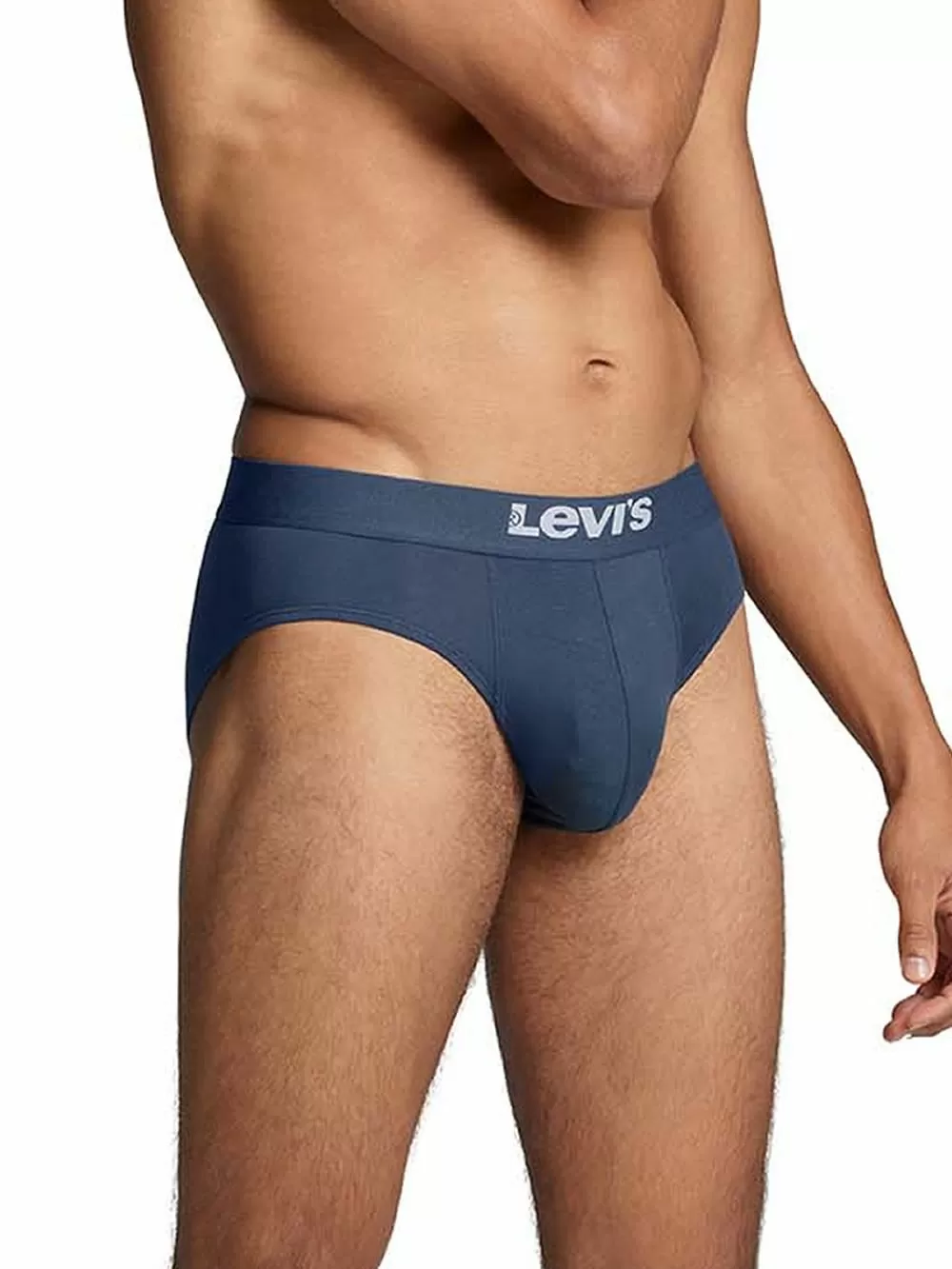 LEVIS Slip Brief - Οργανικό Eco Βαμβάκι - Navy - Πακέτο με 2