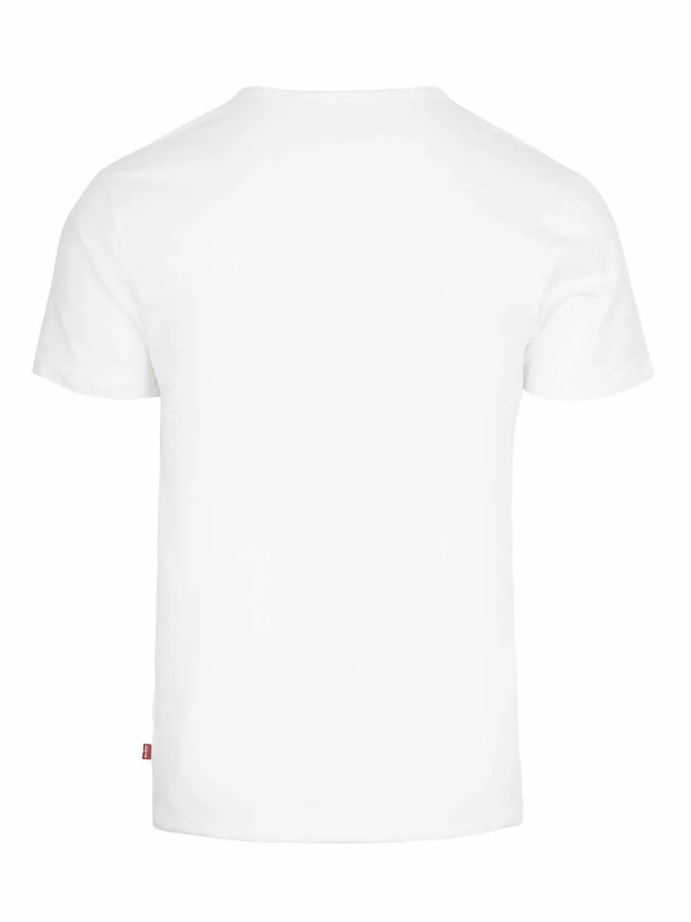 LEVIS Ανδρικά T-Shirt Λευκά - V-Neck - Οργανικό Eco Βαμβάκι - Πακέτο με 2