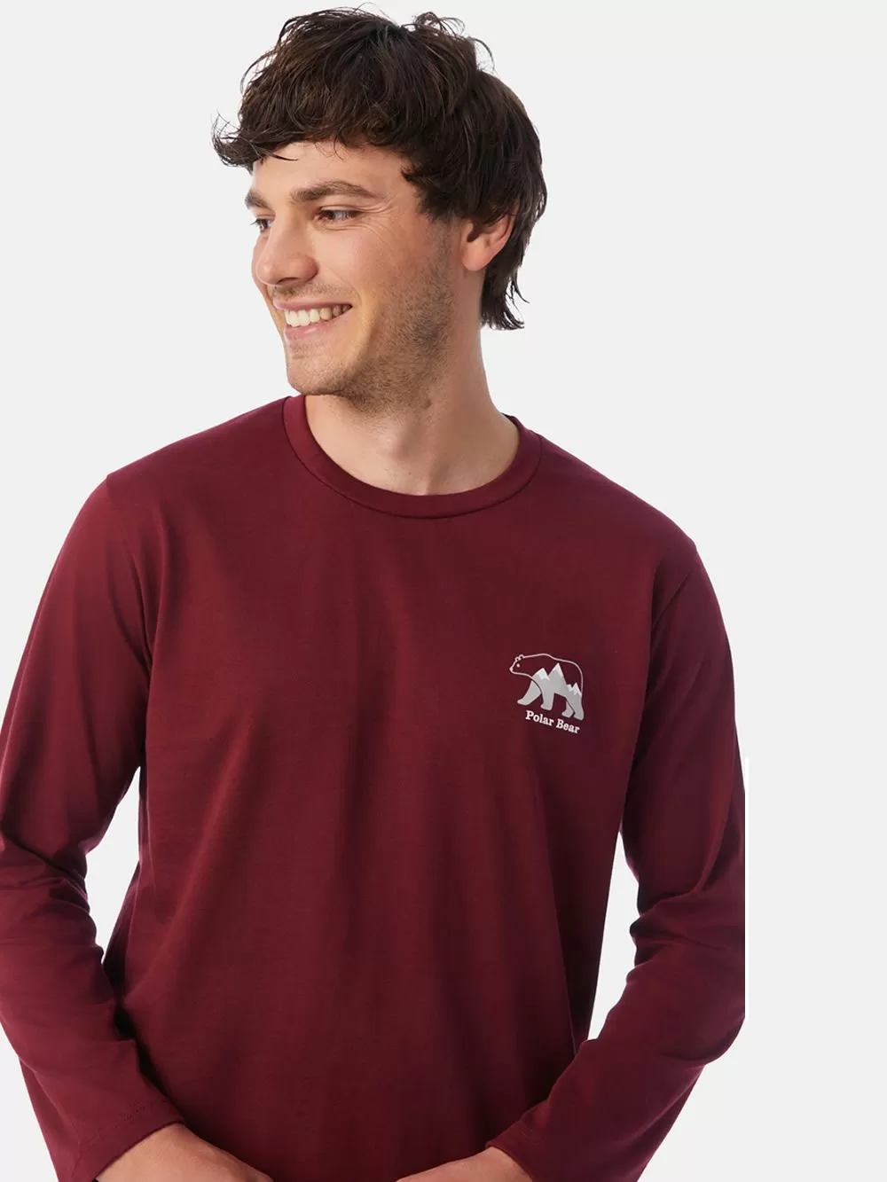 Ανδρική Πυτζάμα MINERVA POLAR BEAR - 100% Βαμβάκι Interlock