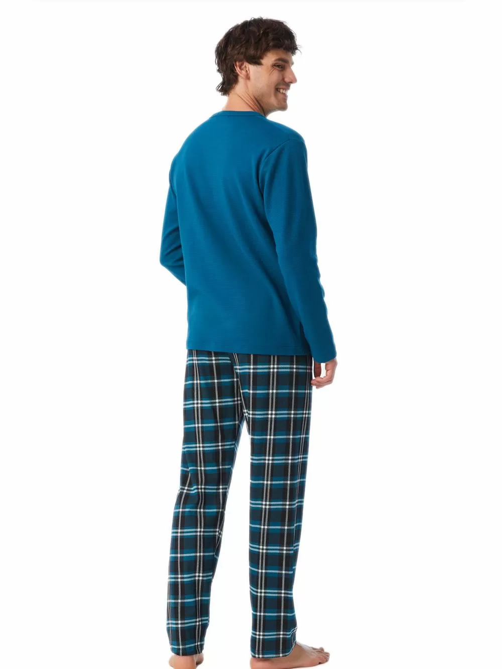 Ανδρική Πυτζάμα MINERVA OTTOMAN - 100% Βαμβάκι Interlock 