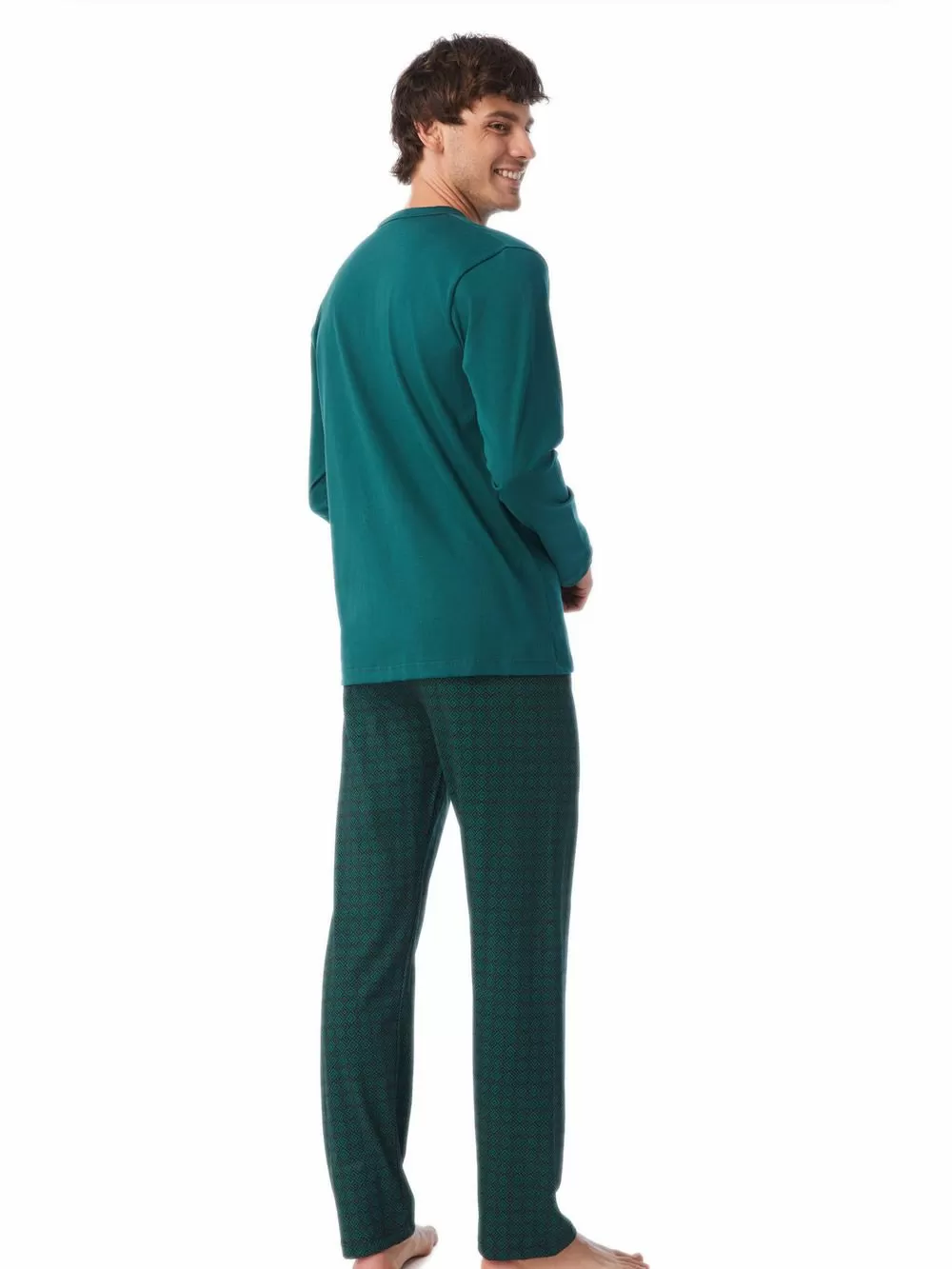 Ανδρική Πυτζάμα MINERVA Mykines - 100% Βαμβάκι Interlock