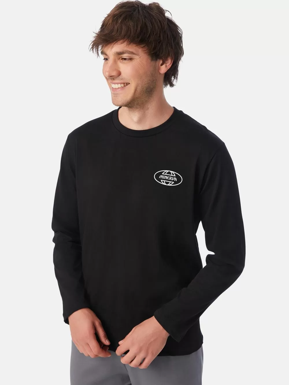 Ανδρική Πυτζάμα MINERVA FUN FACT - 100% Βαμβάκι Interlock