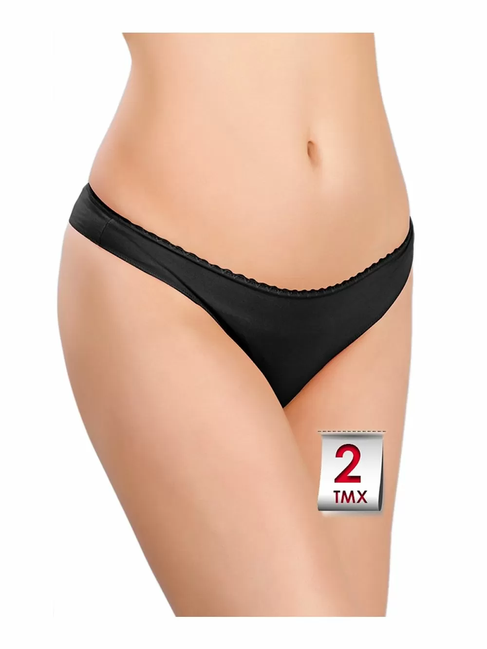 Minerva Miss Rio Mini Slip Κανονικό Κοφτό - Ελαστικό Βαμβάκι - 2 Τεμάχια 