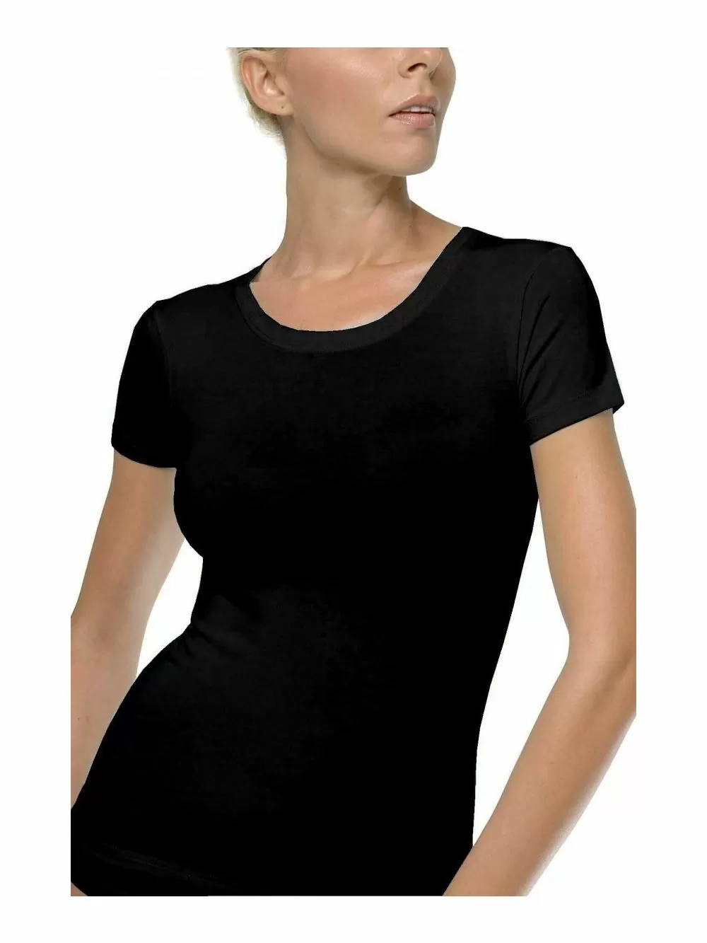 Helios Μπλούζα με Κοντό Μανίκι -Micromodal Φυτικό -Ελαστική και Πολύ Απαλή