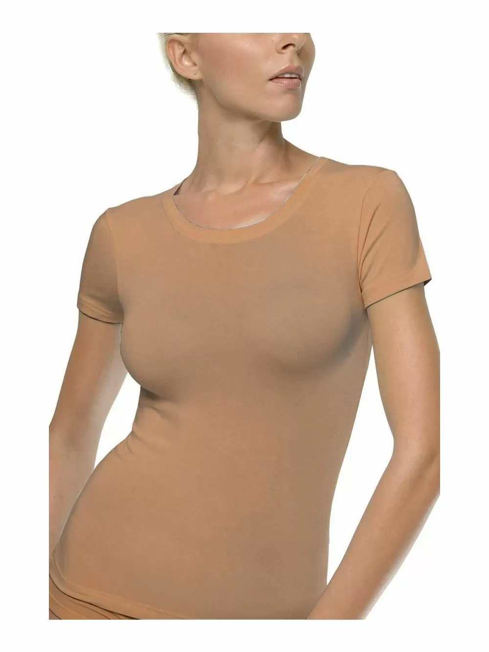 Helios Μπλούζα με Κοντό Μανίκι -Micromodal Φυτικό -Ελαστική και Πολύ Απαλή