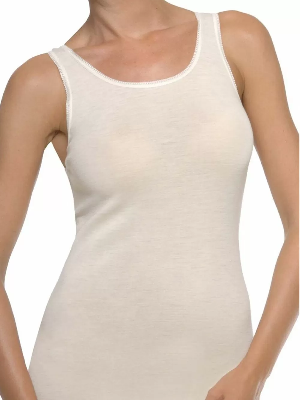 Helios Γυναικεία Μάλλινη Φανέλα με Τιράντα - Φυσική Ισοθερμική Προστασία