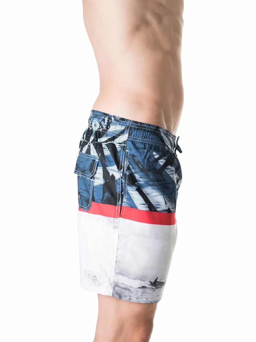 Ανδρικό Μαγιό Johnny Brasco - Σορτς Μακρύ - Italian Moda 