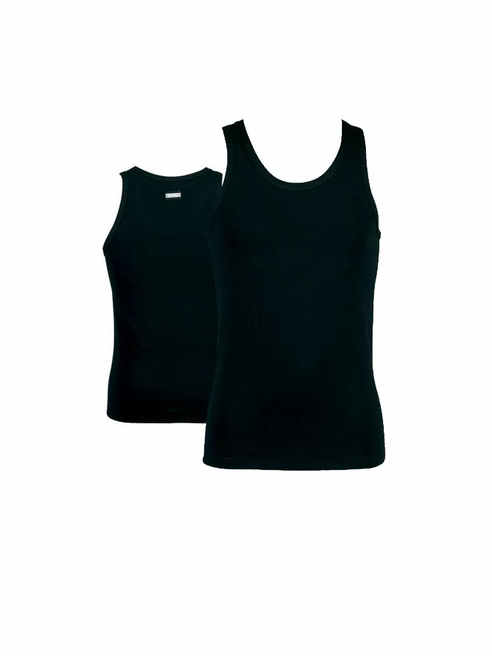 Minerva Βαμβακερή - Lycra  Αντρική Φανέλα με Τιράντα