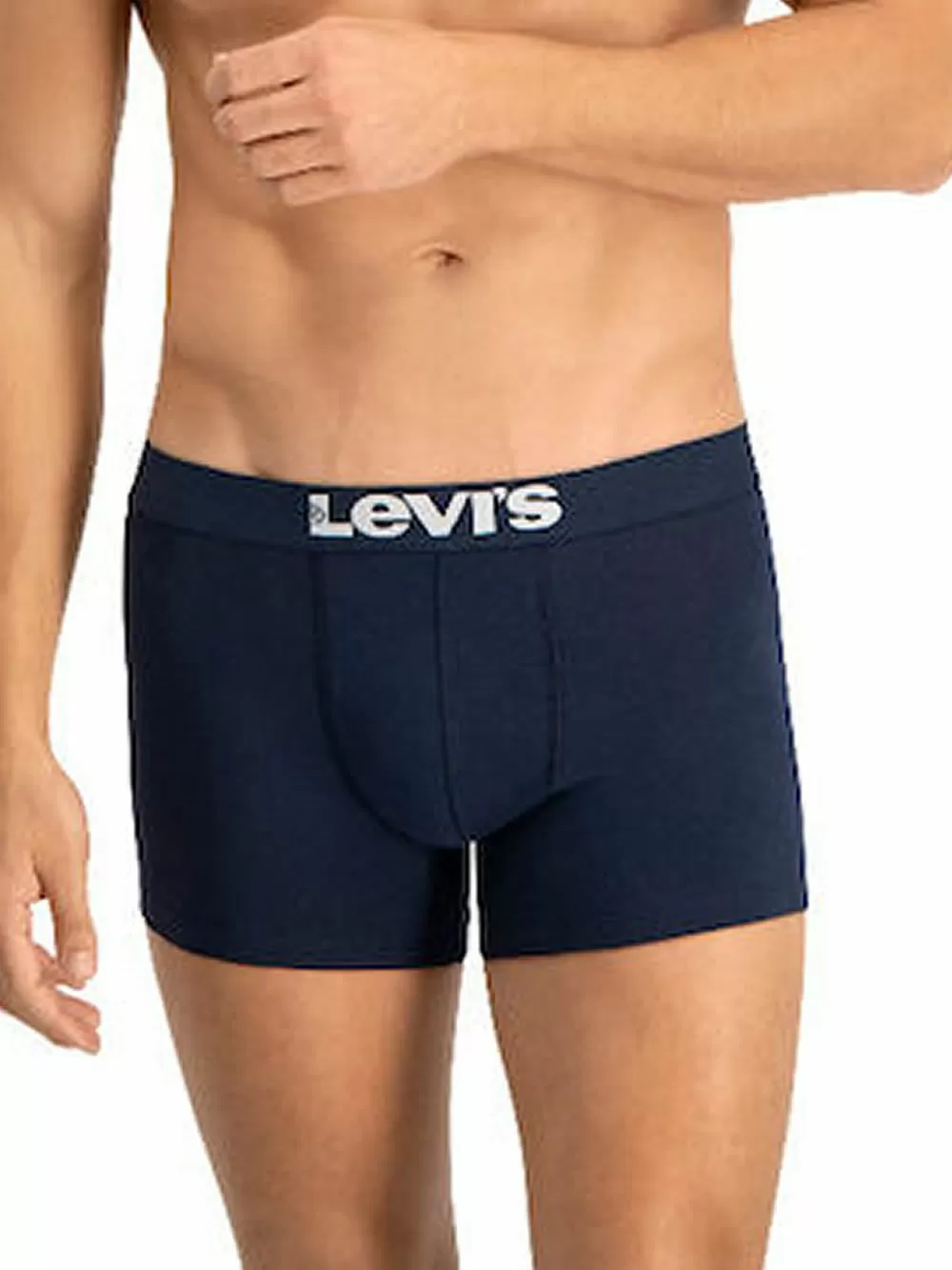 LEVIS Boxer Brief - Ελαστικό Βαμβάκι - Navy - Πακέτο με 2 