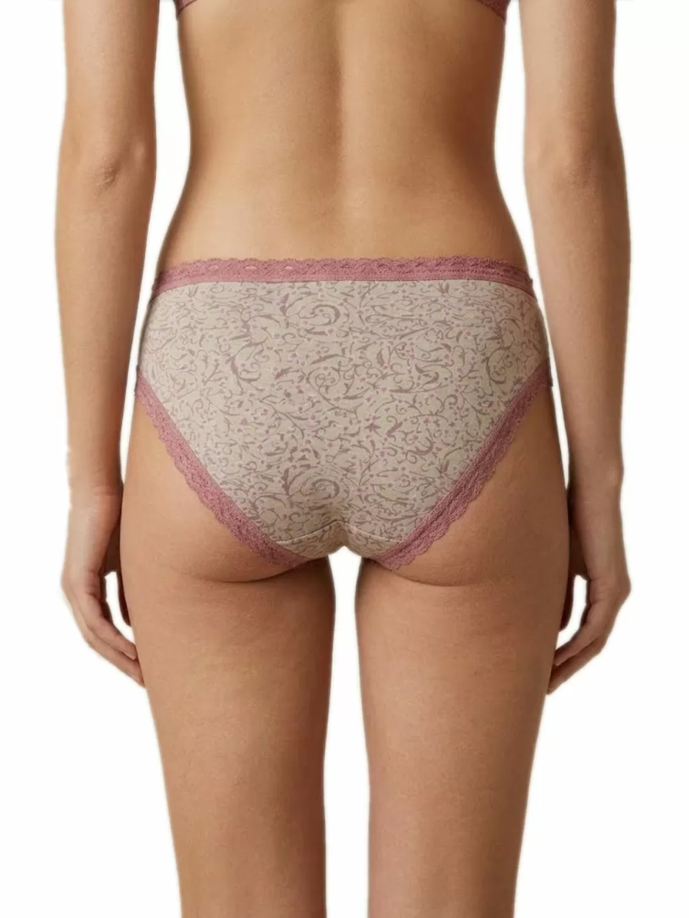 MINERVA Σλιπ Cotton Touch Ψηλό Φαρδύ 303 - Απαλό Βαμβάκι & Δαντέλα - 3 Τεμάχια