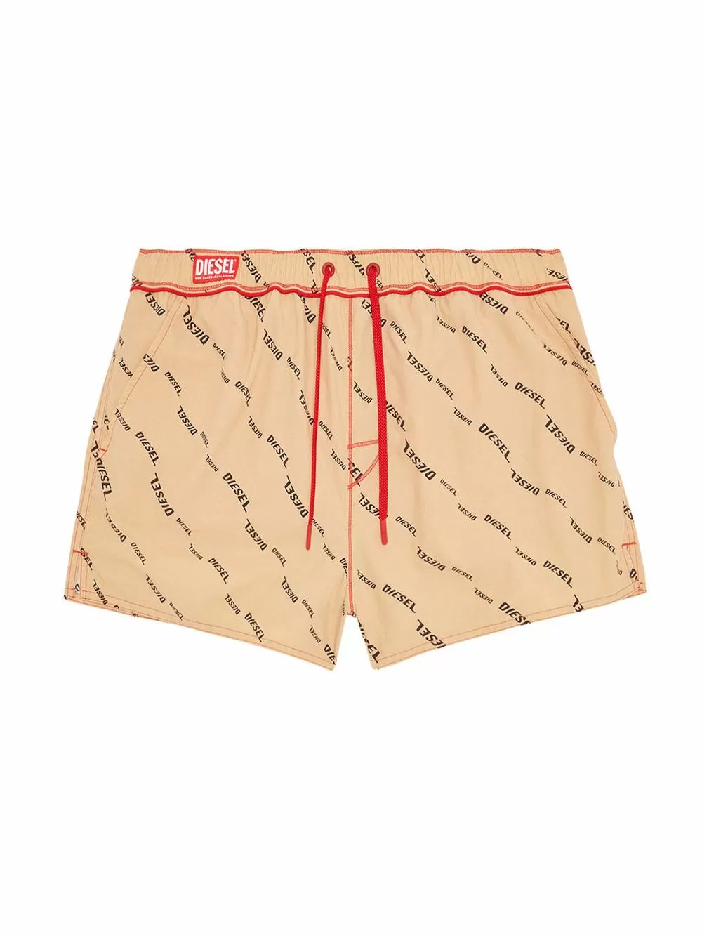 DIESEL Ανδρικό Μαγιό Mike - Σορτς Κοντό - Logo Print