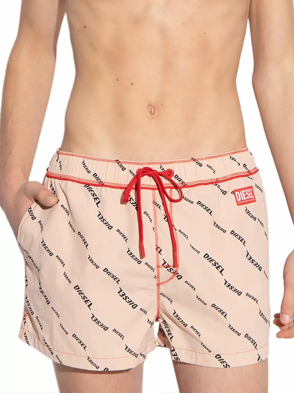 DIESEL Ανδρικό Μαγιό Mike - Σορτς Κοντό - Logo Print