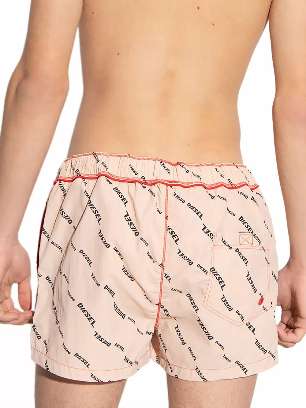 DIESEL Ανδρικό Μαγιό Mike - Σορτς Κοντό - Logo Print