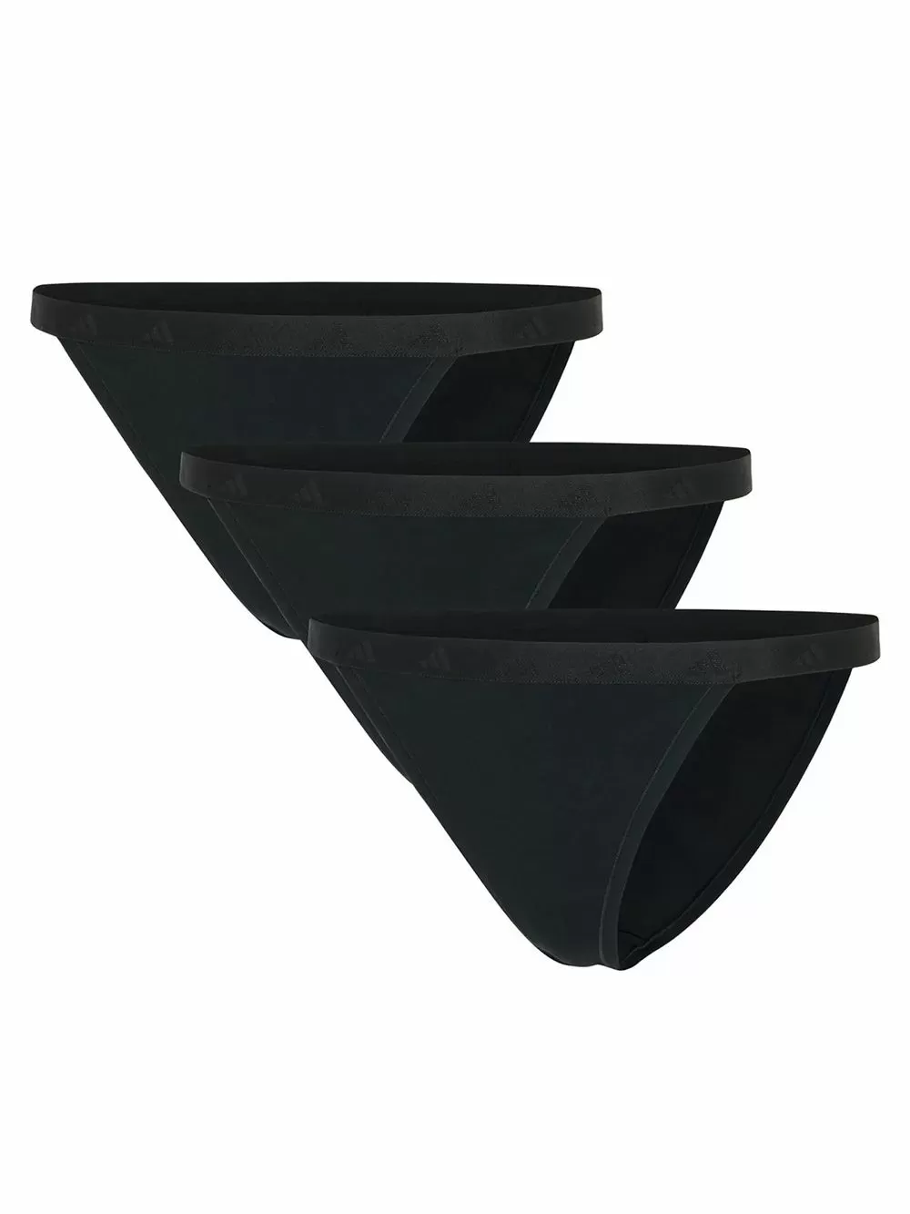 ADIDAS Γυναικείο Slip Κανονικό - Ελαστικό Βαμβάκι - Πακέτο με 3