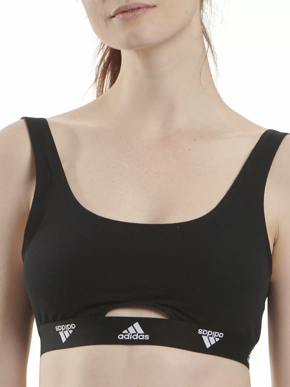 ADIDAS Γυναικείο Τοπ Αθλητικό - Ελαστικό Βαμβάκι 