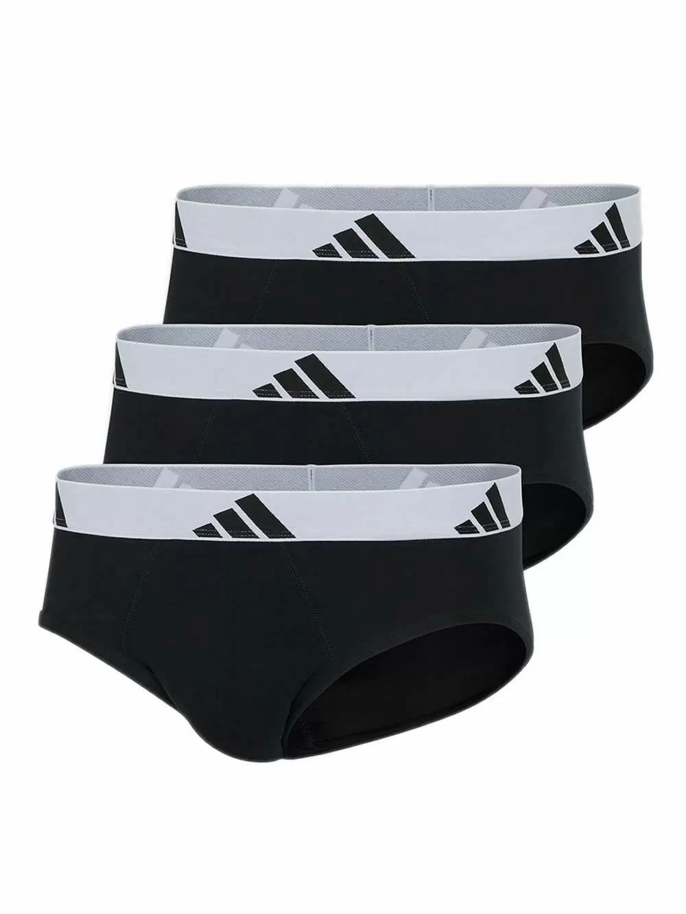 ADIDAS Slips - Active Flex Cotton - Πακέτο με 3 - Ελαστικό Βαμβάκι