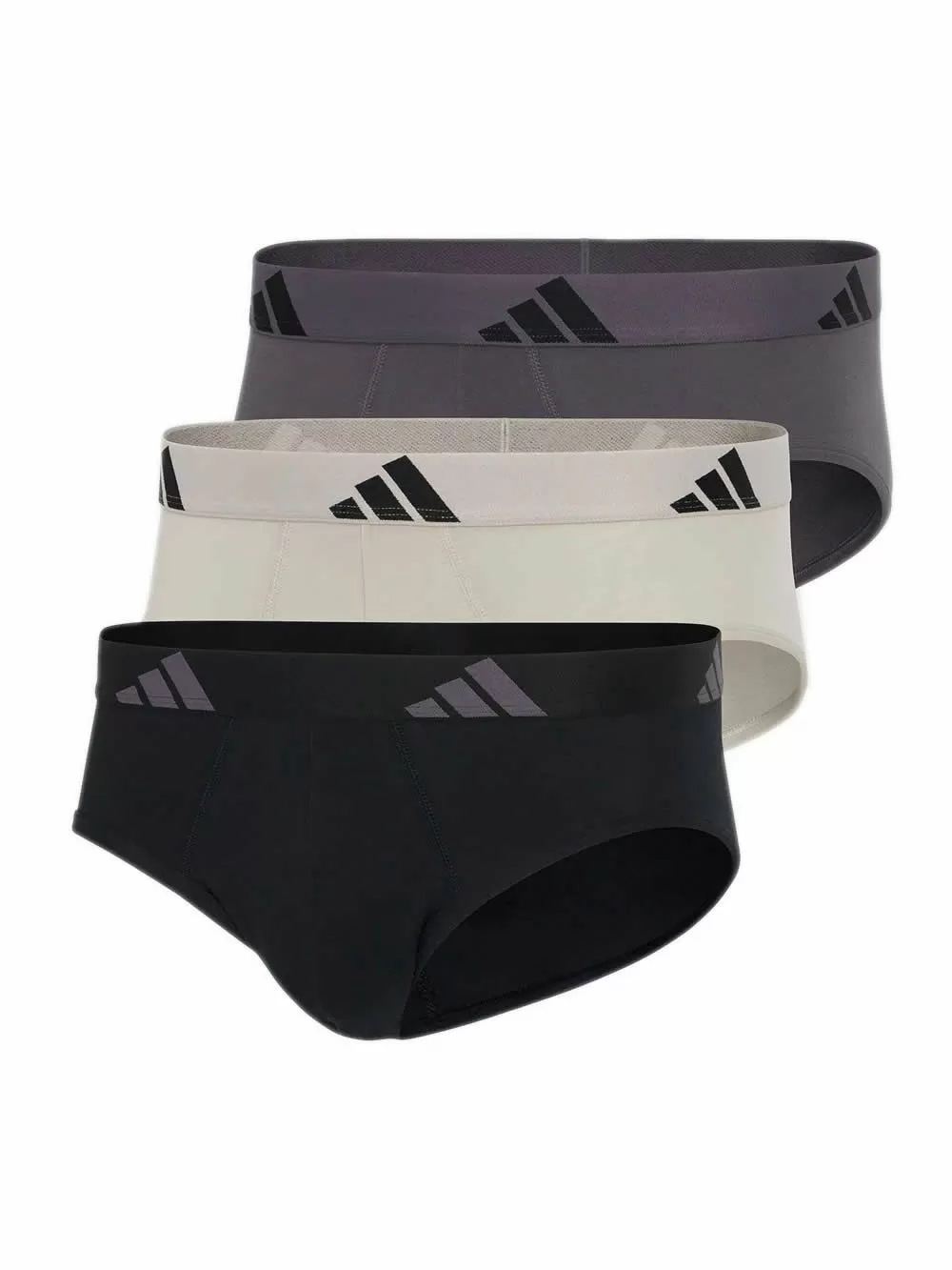 ADIDAS Slips - Active Flex Cotton - Πακέτο με 3