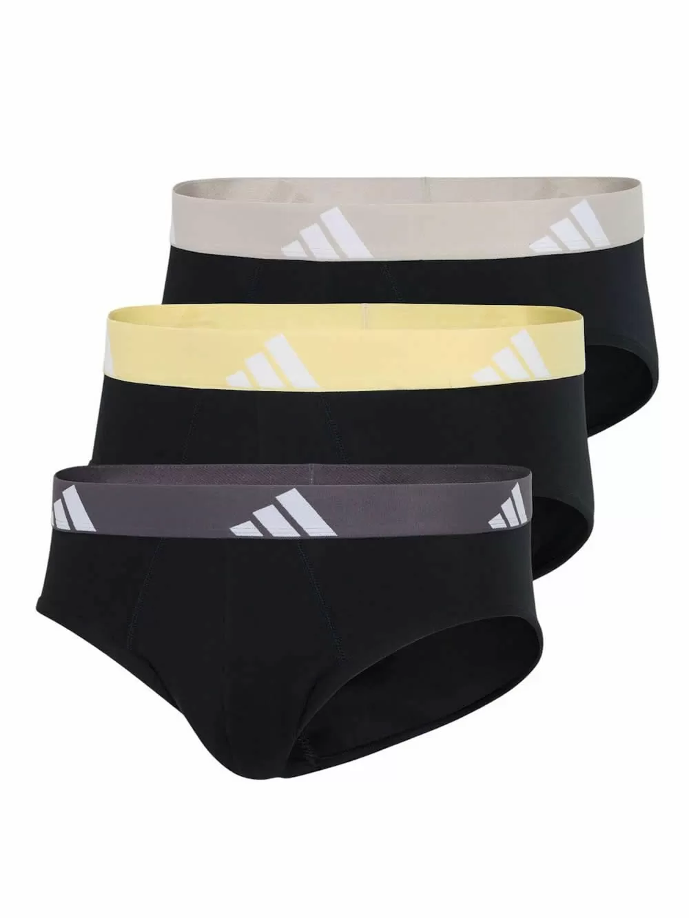 ADIDAS Slips - Active Flex Cotton - Πακέτο με 3