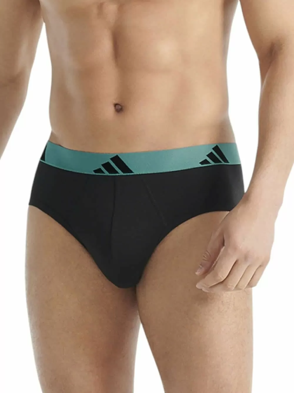 ADIDAS Slips - Active Flex Cotton - Πακέτο με 3 - Ελαστικό Βαμβάκι