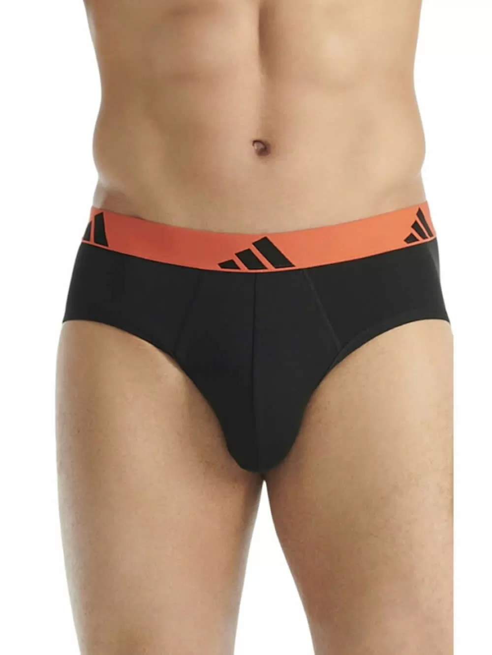 ADIDAS Slips - Active Flex Cotton - Πακέτο με 3 - Ελαστικό Βαμβάκι