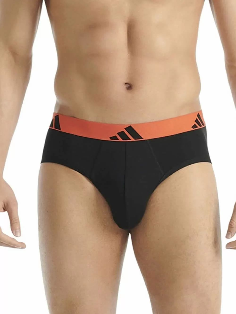 ADIDAS Slips - Active Flex Cotton - Πακέτο με 3 - Ελαστικό Βαμβάκι