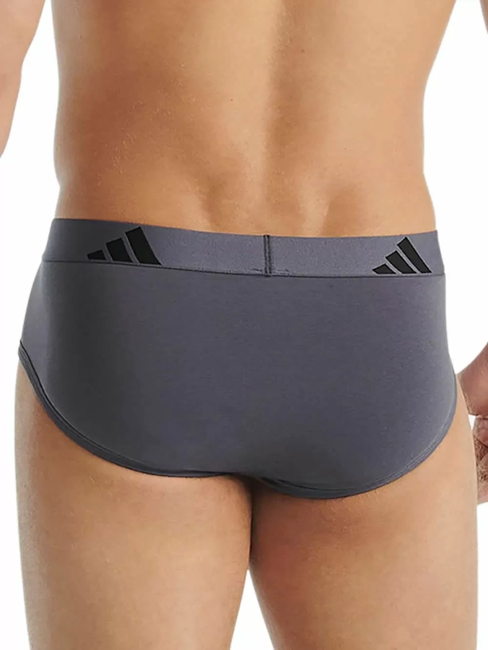 ADIDAS Slips - Active Flex Cotton - Πακέτο με 3