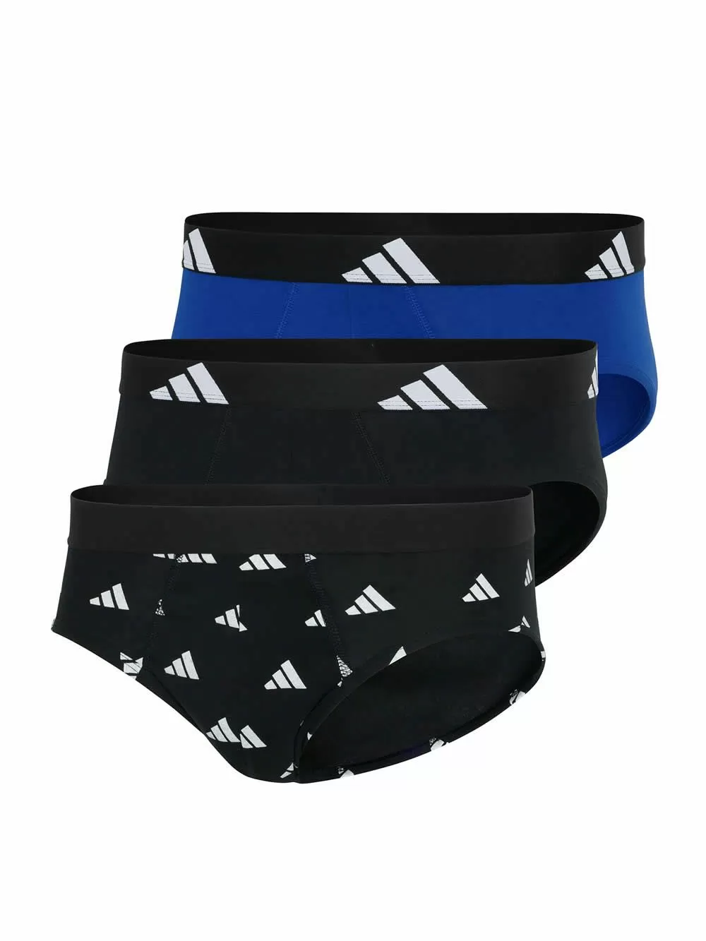ADIDAS Slips - Active Flex Cotton - Πακέτο με 3 - Ελαστικό Βαμβάκι