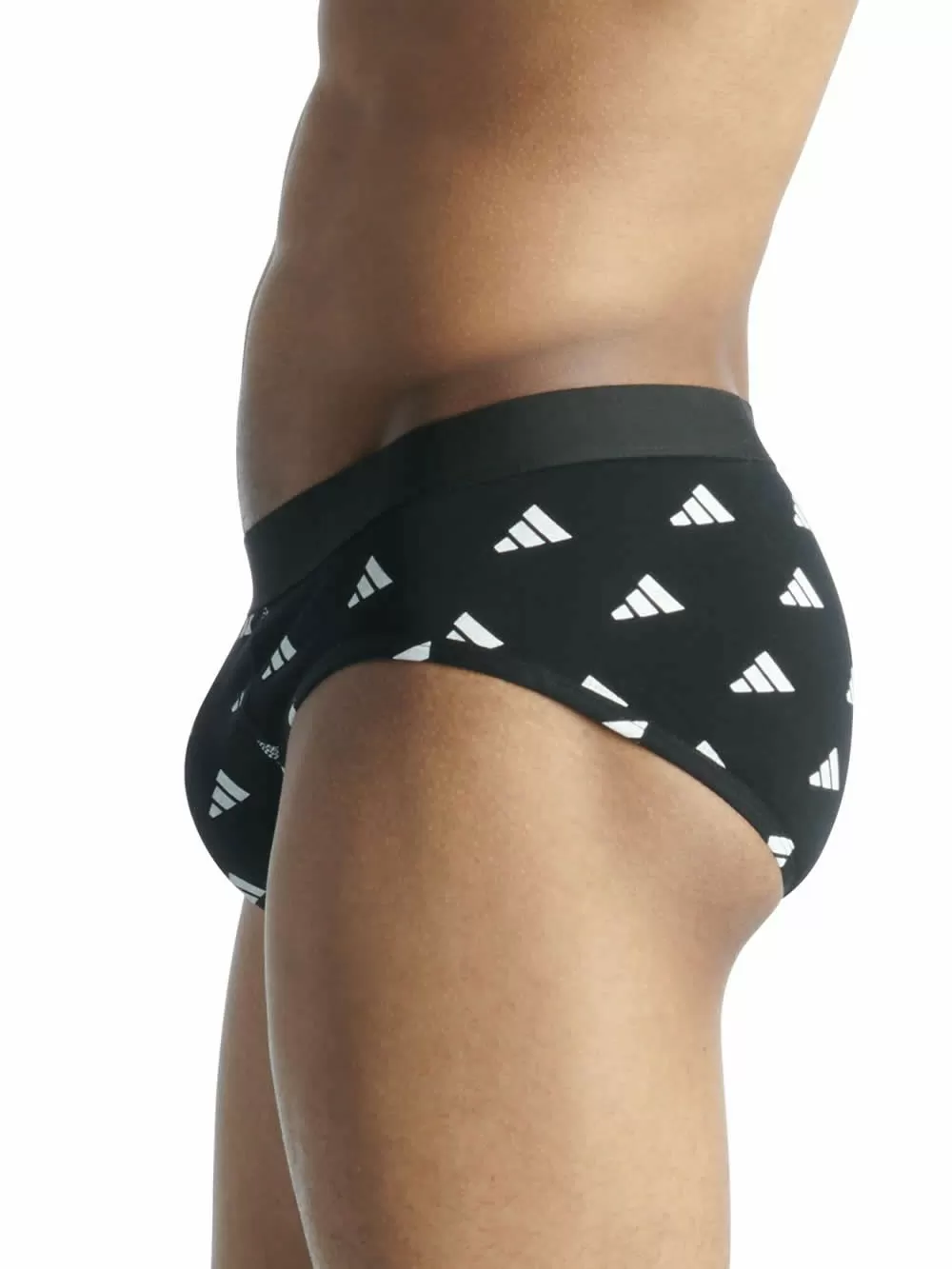 ADIDAS Slips - Active Flex Cotton - Πακέτο με 3 - Ελαστικό Βαμβάκι